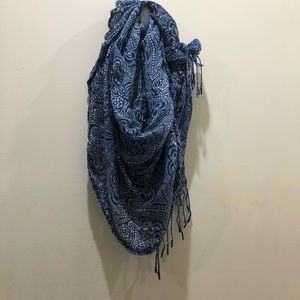 Old Navy Blue & Gray Neck Scarf